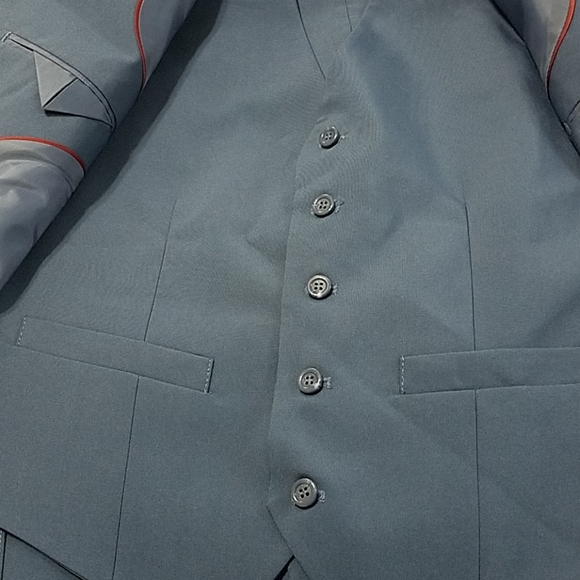 Men's 2 Button Solid Black Regular Fit Suit (We have more Braveman suits Call 1-844-650-3963 to order) main image 1